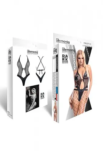 Боді Demoniq Tetyda M (чорний) - фото 11