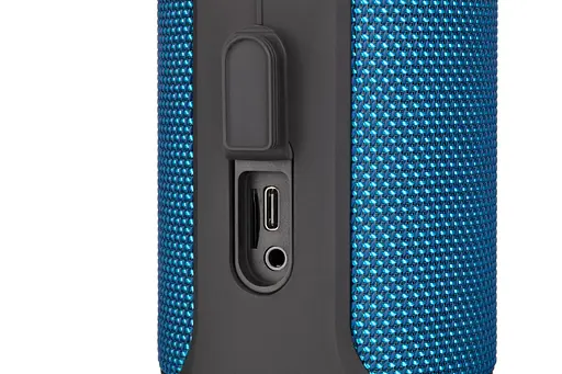 Акустическая система 2E SoundXTube TWS, MP3, Wireless, Waterproof Blue - фото 7