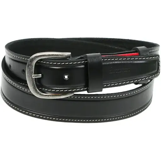 Ремінь шкіряний Skipper чоловічий 126-146х3,8 см acs0017384 - фото 1