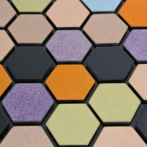 Самоклеюча алюмінієва плитка 300x300x3 мм Кольорова SW-00001935 - фото 5