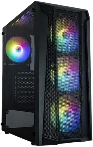 Корпус QUBE Borey RGB Black (BOREY_F5NU3)