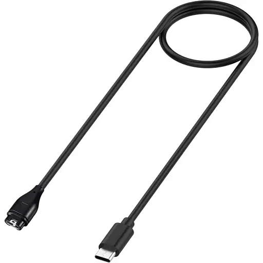 Зарядное устройство DK CDK для Garmin Forerunner 255 / 255 Music кабель (1m) Type-C (021082) (black)