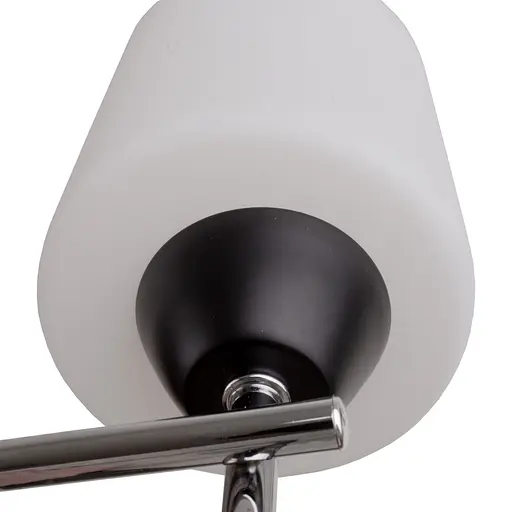 Современное Бра Brille на 1 лампу LK-724W/1 E27 BK/CH - фото 4