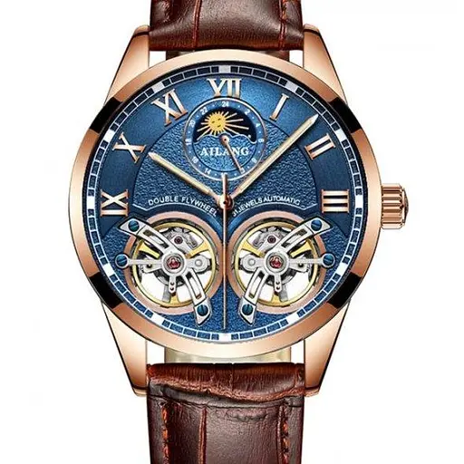 Чоловічий наручний годинник Ailang FlyWheel - фото 2