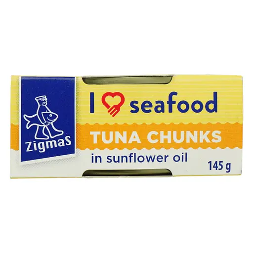 Тунець Zigmas I love seafood шматочки в розсолі 145 г - фото 2