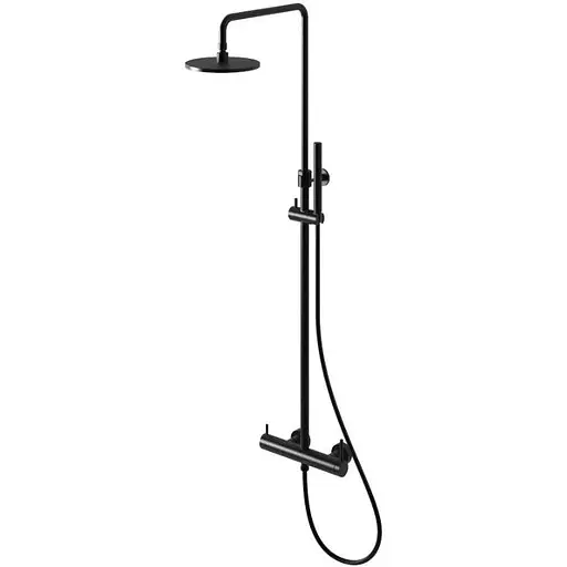 Душова система Kohlman Axel black QW276AB, Чорний матовий - фото 1