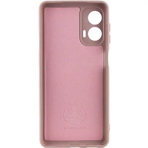 Чохол Silicone Cover Lakshmi Full Camera (AA) для Motorola Moto G24 Рожевий / Pink Sand - фото 2