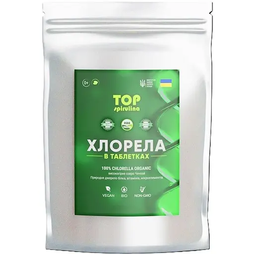 Хлорела TOP Spirulina 400 таблеток