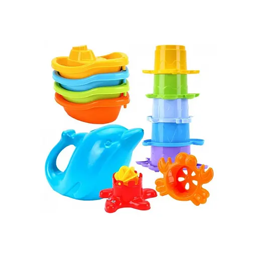 Дитячий набір іграшок для ванної ТехноК 7679TXK 12 предметів у комплекті - фото 1