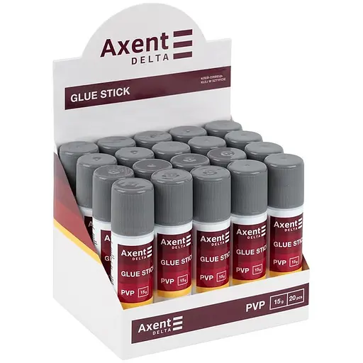 Клей-олівець Axent  Delta PVP, 15 г (D7137) - фото 3