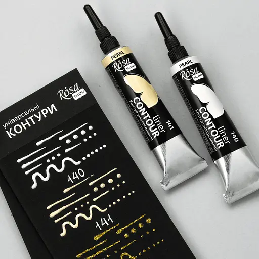 Контур універсальний Rosa Talent Кремовий перламутровий 20 мл - фото 4