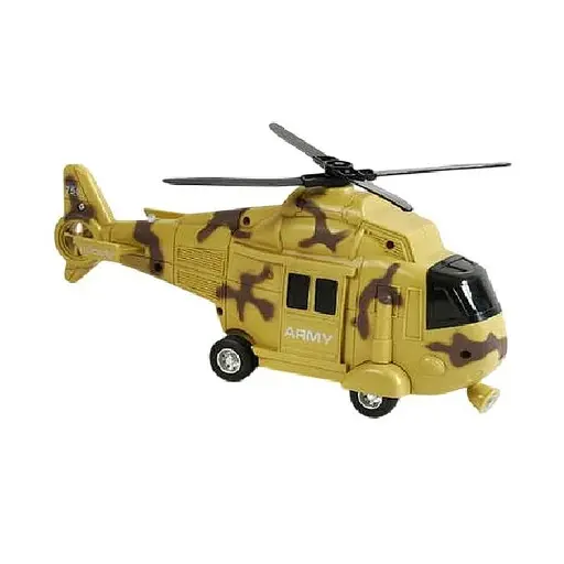 Вертолет "Военный" с муз. и свет. эффект WY751A