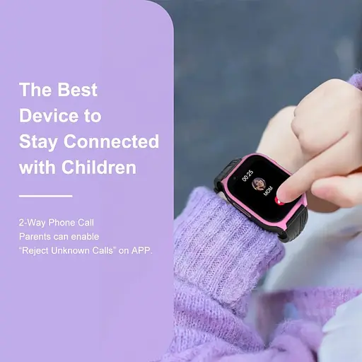 Детские смарт-часы Lemfo D8M 4G розовый - фото 6