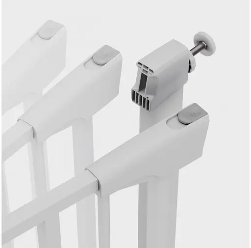 Барьер межкомнатный-лестничный Tulano Guardian 2.0 White 75-96 см - фото 4