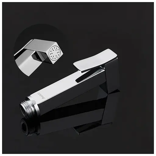 Набір гігієнічного душу прихованого монтажу Gappo G7207, хром, Хром - фото 3