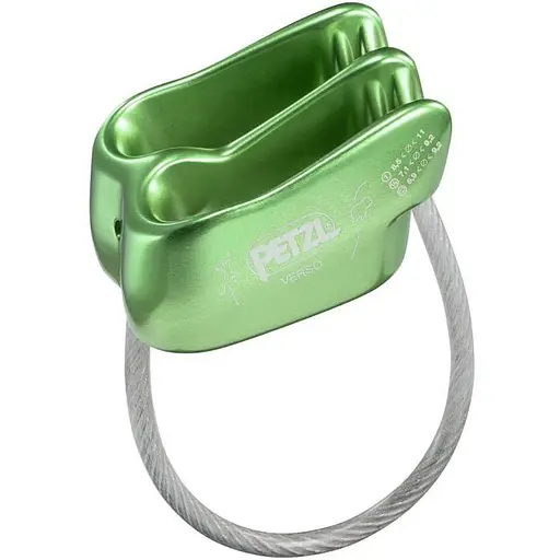 Спусковий пристрій Petzl Verso Green (1052-D019AA01VersoGreen)