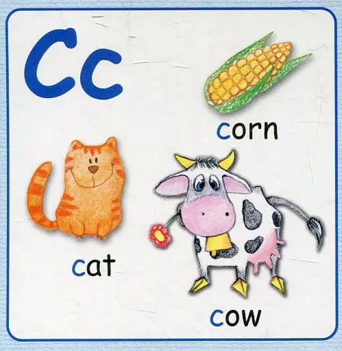 Англійська абетка в картках - фото 4