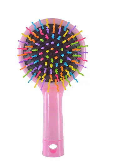 Расчёска H2068 с зеркальцем (6922012020682) МИКС - фото 1