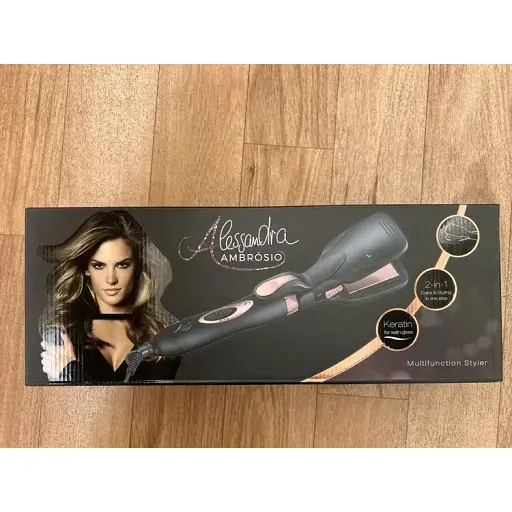 Мультистайлер SilverCrest Аlessandra Аmbrosio АНС 41 25 Вт выпрямитель гофре щетка щипцы керамические пластины - фото 4