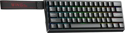 Клавіатура Aula WIN60 HE Magnetic Switch Black EN/UA (6978080504029) - фото 3