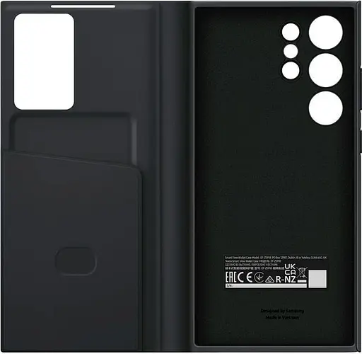Чехол-книжка Samsung Smart View Wallet Case для Galaxy S23 Ultra Black EF-ZS918CBEGRU (79818) - фото 5