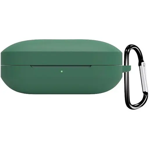 Чохол-накладка DK Silicone Candy Friendly з карабіном для OnePlus Buds Pro 2 (green)