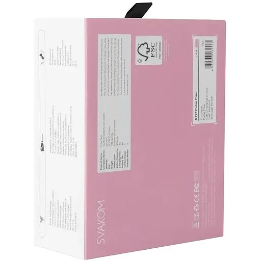 Вакуумный клиторальный стимулятор Svakom Pulse Pure Pale Pink - фото 9