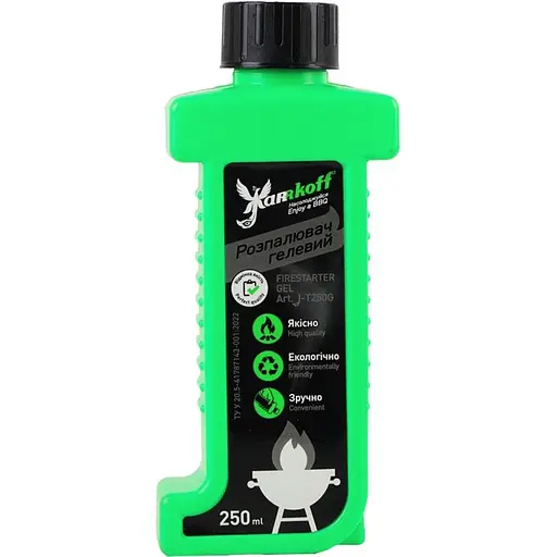 Жидкость для розжига гелевая Jarrkoff 0.25 л