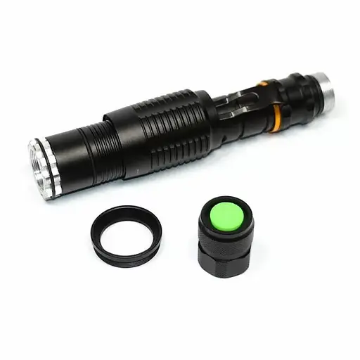 Ручной фонарик Bailong Police BL-2804-T6 + 2х18650 1000лм (5 режимов) с креплением для велосипеда - фото 6