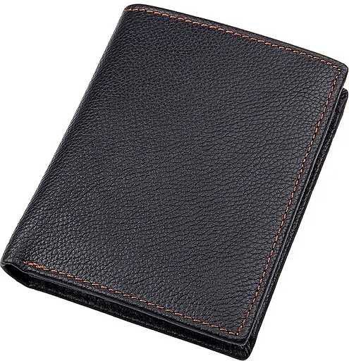 Мужской кожаный кошелек Vintage 10x12 см acs0015719 - фото 1