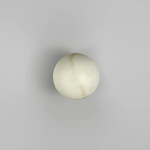 Бра-кулька Line F з імітацією мармуру з латунним корпусом Ø18 см Арт. WSG17-180 - фото 6