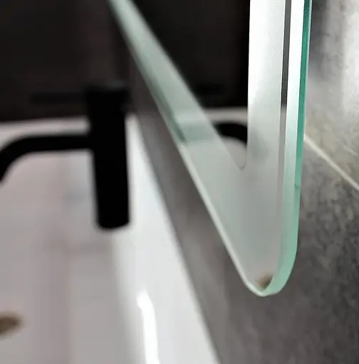 Дзеркало Dusel DE-M3051 75x120 см Збільшувальна лінза + сенсорне включення + підігрів, Білий - фото 6