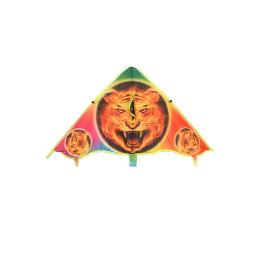 Воздушный змей M 2981 с хвостом 120 см Тигр