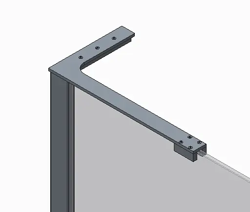 Душова перегородка Koer SR SP02-100x200-TR-07 Прозоре скло Walk-In Easy Clean 8 мм, graphite KR5397, прозоре, графіт - фото 2