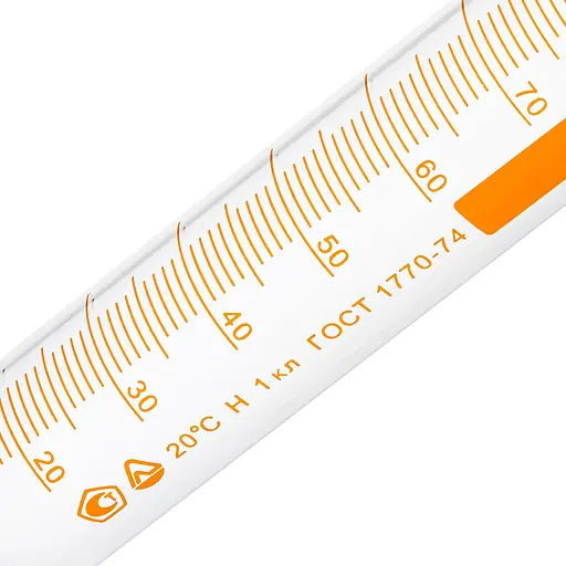 Мерный цилиндр колба для спиртометра виномера со стеклянным основанием 100 мл, Стеклоприбор 85561 - фото 6