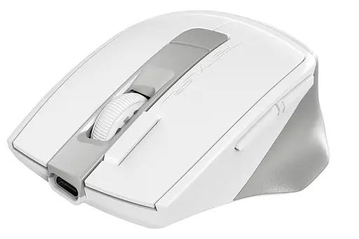 Миша A4Tech Fstyler FB45CS Air Wireless Silver White (FB45CS Air Silver White) - фото 2