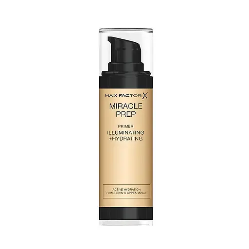 База під макіяж Max Factor Miracle Prep Primer Illuminating + Hydrating активне зволоження 30 мл (8000018516779) - фото 1
