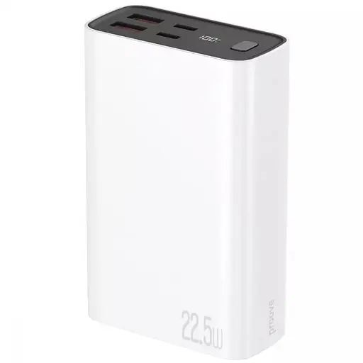 Павербанк Proove Hyper Flux Plus White 20 000 mAh / 22.5 Вт (PBF222120002) - фото 1