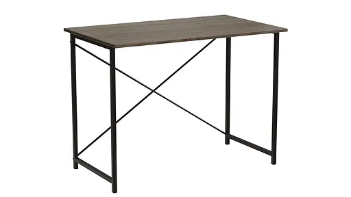 Стол письменный Line Лайт Ferrum-decor 750x1000x600 Черный металл ДСП Дуб Сонома Трюфель 16 мм (FRD-104847) - фото 5