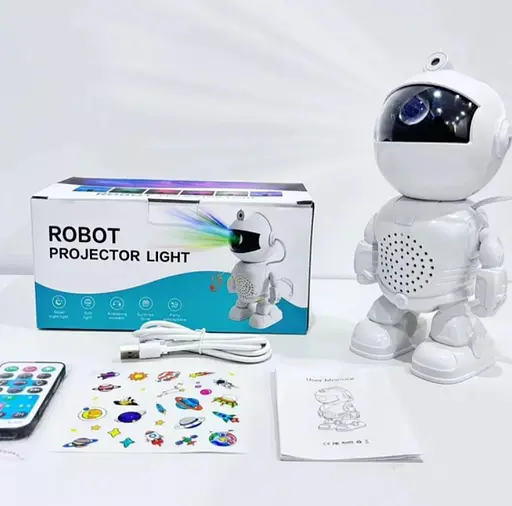 Ночник-проектор звездного неба с Bluetooth-колонкой Астронавт XL-737 9597 с пультом - фото 6