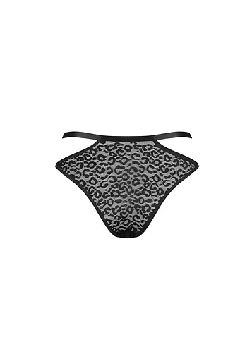 Трусики Obsessive Bagirela L/XL чорний - фото 6