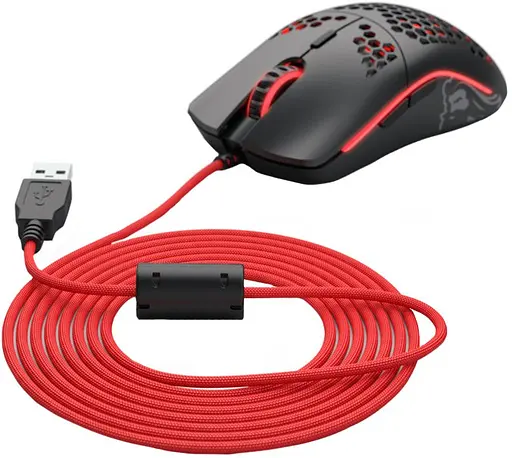 Змінний кабель для мишки Glorious Ascended Cable V2 (G-ASC-RED-1) Crimson Red - фото 1