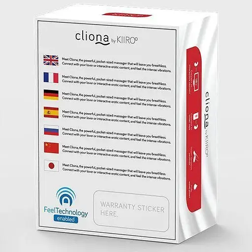 Интерактивный минивибратор Kiiroo Cliona Purple для клитора и эрогенных зон - фото 5
