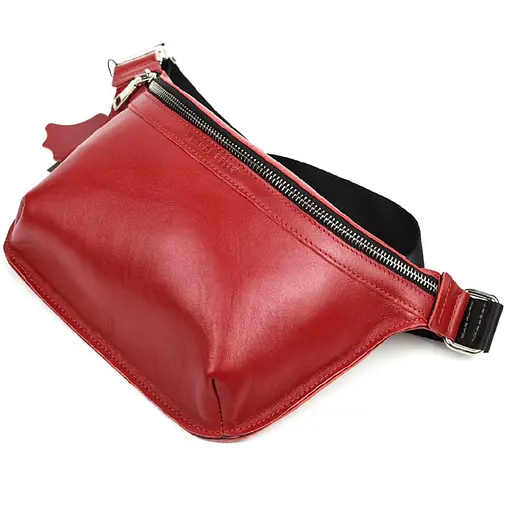 Шкіряна сумка Grande Pelle 20х15х7 см sum0028562 - фото 3