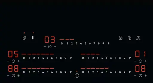 Варильна поверхня індукційна Electrolux 78 см розширена зона Hob2Hood чорний - фото 3