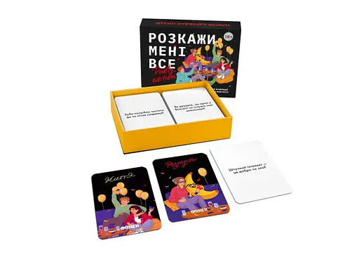 Настільна гра Оrner Розмовна гра Розкажи мені все! Party edition (укр.) (2249) - фото 6