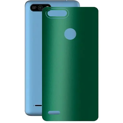 Защитная пленка StatusSKIN для Tecno Pop 2f Корпус Винил Зеленая - фото 1
