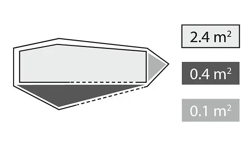 Намет одномісний Robens Cress 1 Pro (130397) - фото 9