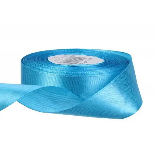 Атласная лента для рукоделия Bambi АБ-514, 5 см x 23 м, Голубой - фото 1
