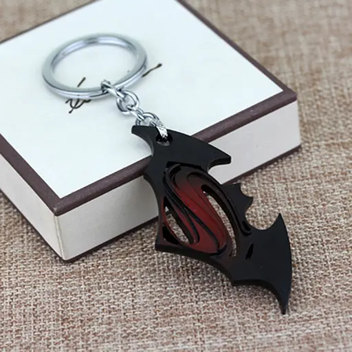 Брелок Бетмен Супермен Batman Superman кінологотип BS10.071 bl - фото 2